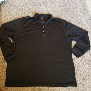 Long sleeve golf polo